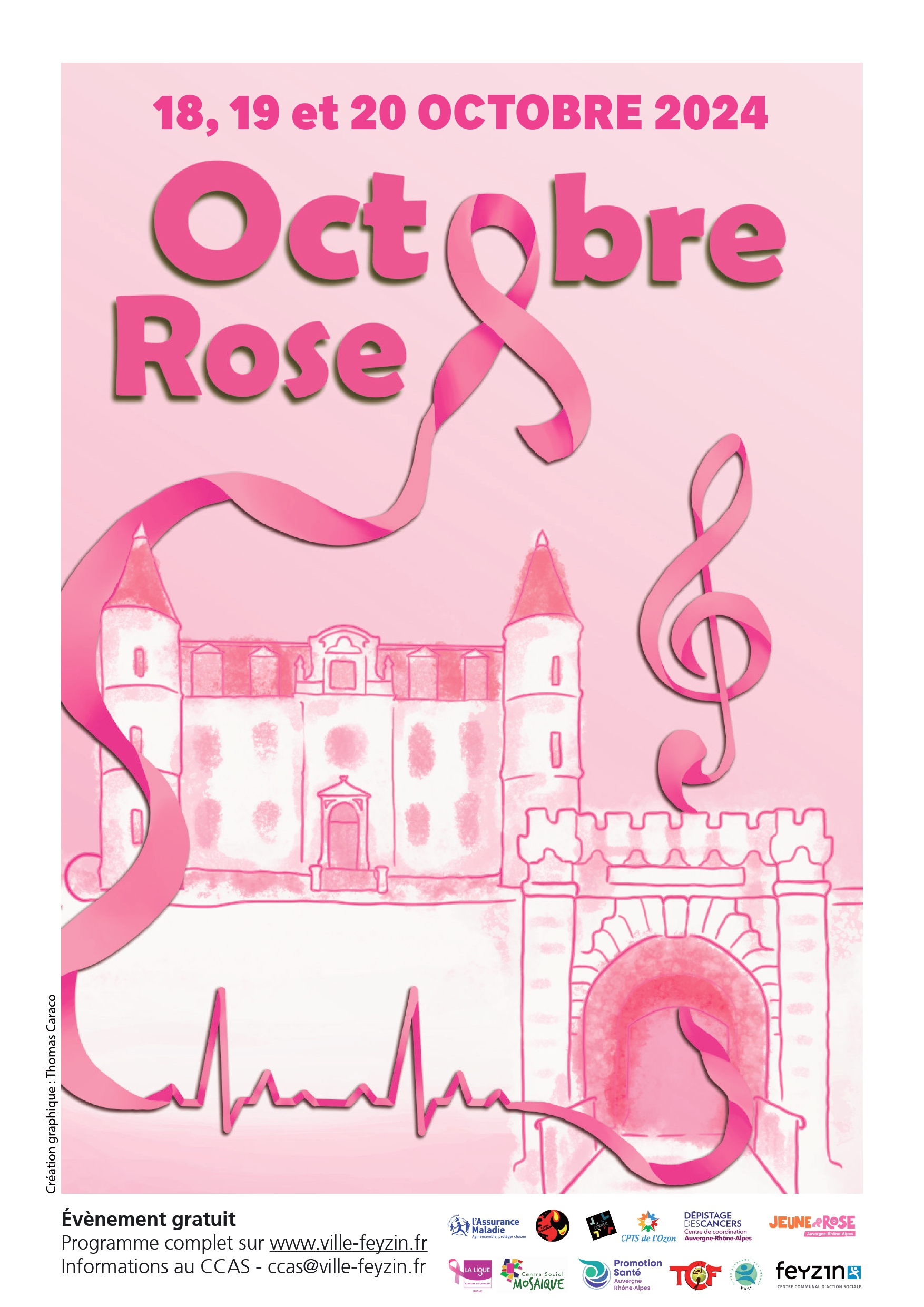 Octobre Rose Affiche A3 