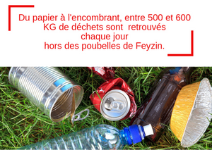 Du papier à lencombrant entre 500 et 600 KG de déchets sont retrouvés chaque jour hors des poubelles de Feyzinpng